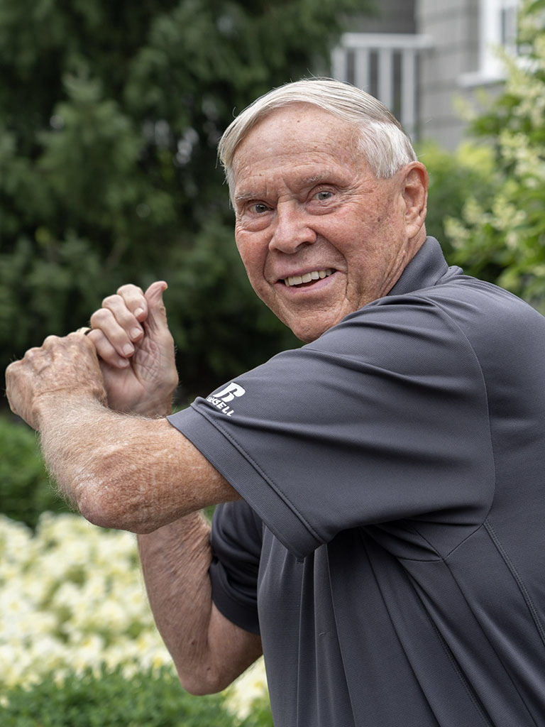 Dick Anderson, member of the Minneapolis Breakfast Club